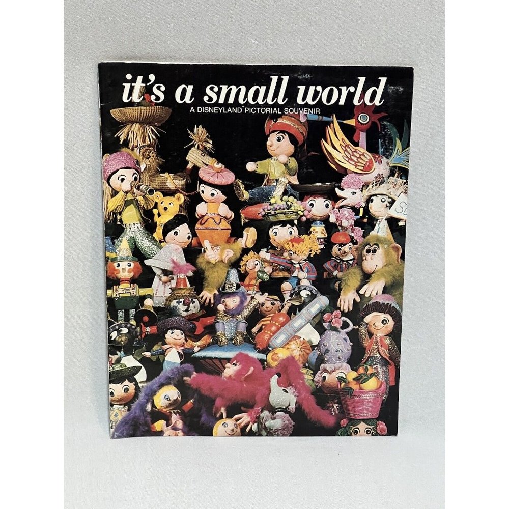 Vintage 1978 Its a Small World Disneyland Pictorial Souvenir Book